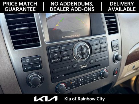 Used 2015 Nissan Armada Platinum w/ 2nd Row Captain Seat Package image 37