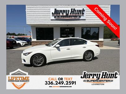 Used 2023 INFINITI Q50 Luxe w/ Cargo Package