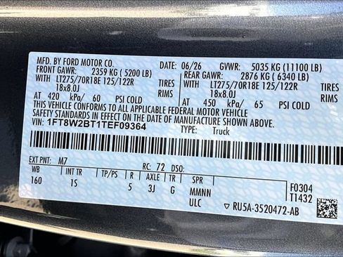 New 2026 Ford F250 XL w/ STX Appearance Package AWD/4WD image 13