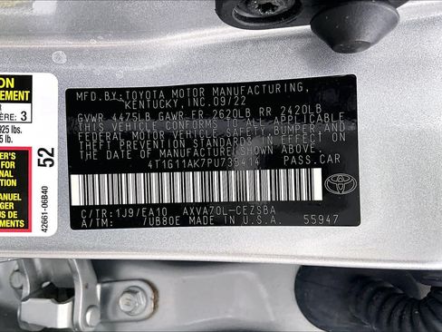 Used 2023 Toyota Camry SE FWD image 35