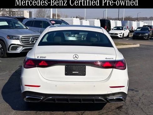 Certified 2025 Mercedes-Benz E 350 4MATIC Sedan image 8
