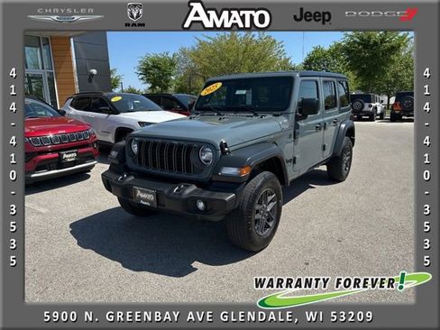 Used 2025 Jeep Wrangler Unlimited Sport AWD/4WD image 1