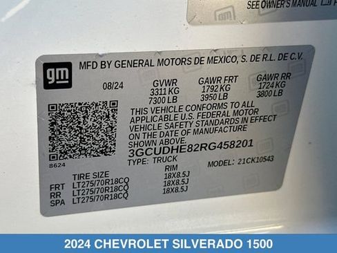 Used 2024 Chevrolet Silverado 1500 ZR2 w/ Technology Package AWD/4WD image 31