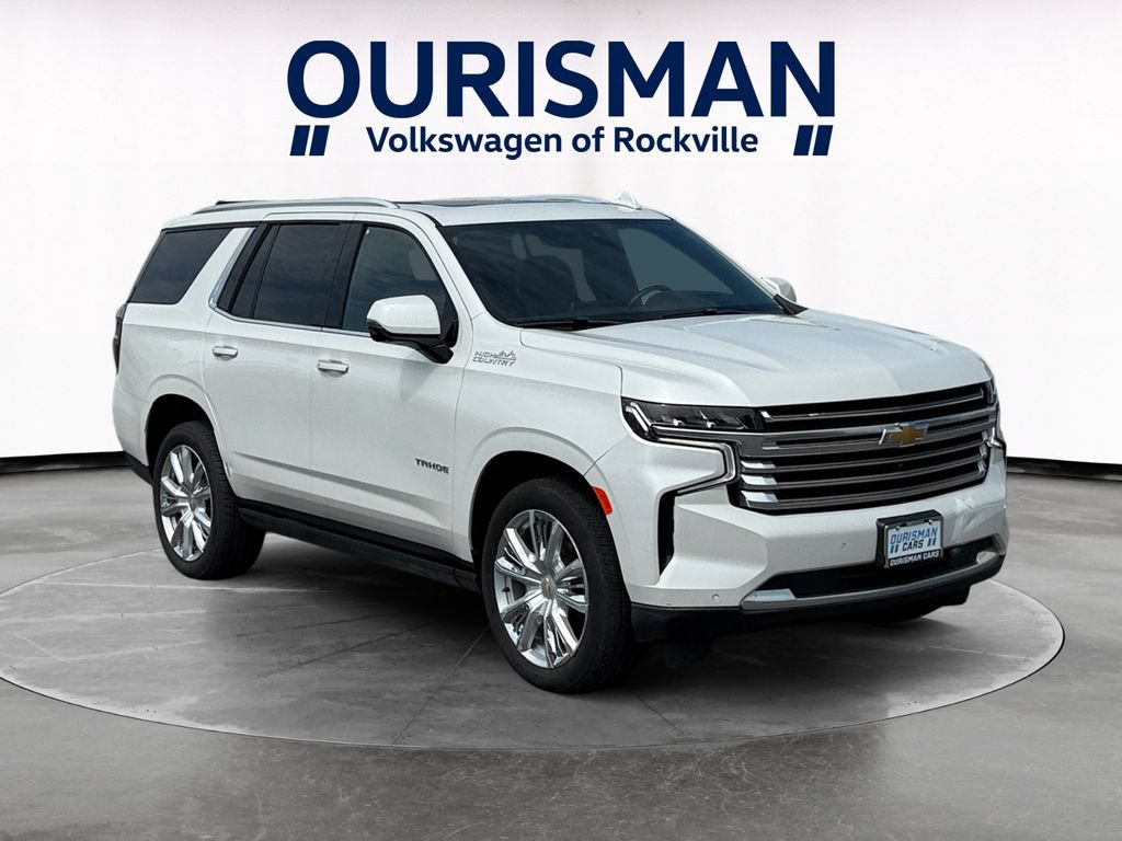Used 2022 Chevrolet Tahoe High Country w/ Premium Package 2 AWD/4WD image 1