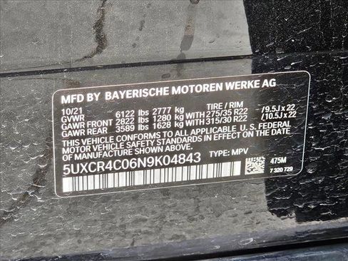 Used 2022 BMW X5 sDrive40i w/ M Sport Package RWD image 22
