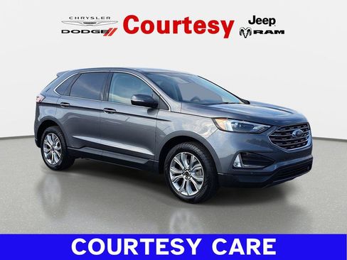 Used 2023 Ford Edge Titanium w/ Cargo Accessory Package AWD/4WD image 1