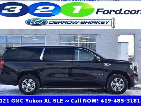 Used 2021 GMC Yukon XL SLE image 3