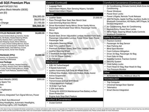 Used 2023 Audi SQ5 Premium Plus w/ Premium Plus Package image 3