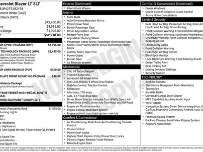 New 2026 Chevrolet Blazer LT w/ LPO, Black Sport Package