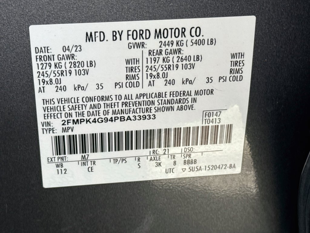 Used 2023 Ford Edge SE w/ Black Appearance Package AWD/4WD image 34