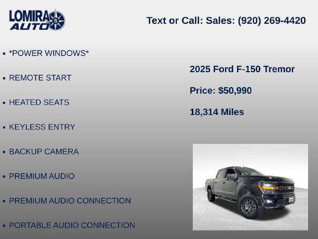Used 2025 Ford F150 Tremor AWD/4WD image 14