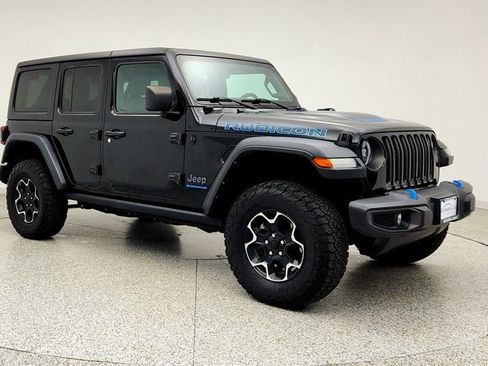Used 2023 Jeep Wrangler Unlimited Rubicon 4xe AWD/4WD image 3