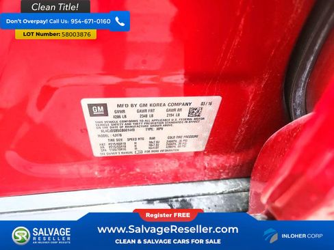Used 2016 Buick Encore Premium w/ Experience Buick Package FWD image 17