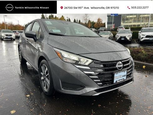 New 2025 Nissan Versa SV w/ Trunk Package image 1