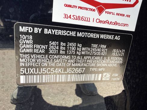 Used 2019 BMW X4 M40i AWD/4WD image 36