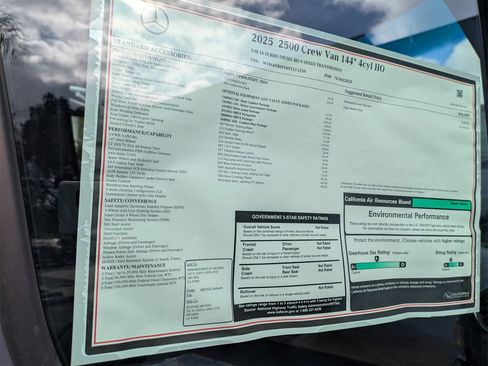 New 2025 Mercedes-Benz Sprinter 2500 image 15