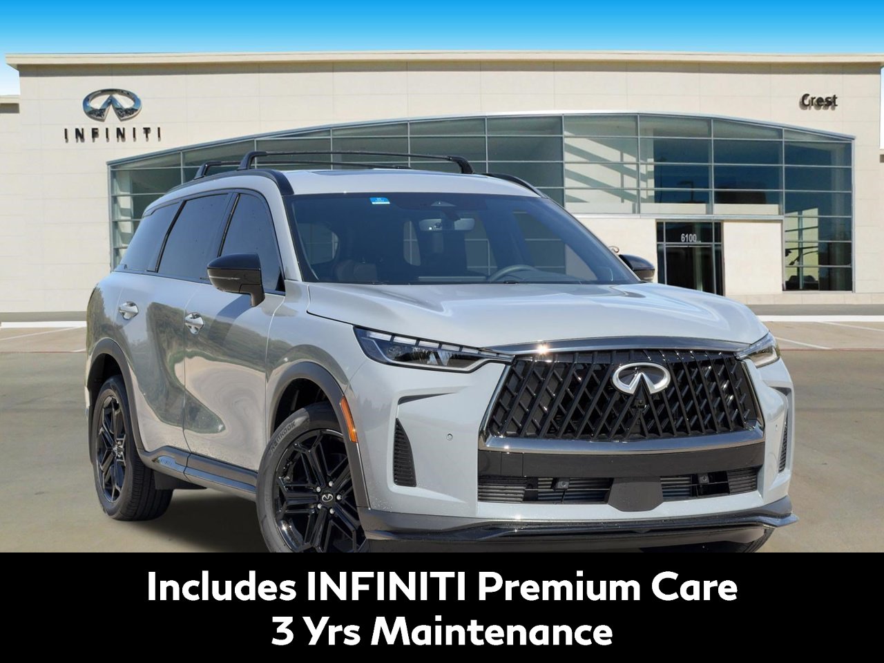 New 2027 INFINITI QX60 Sport w/ Dark Cargo Package AWD/4WD 360° Tour