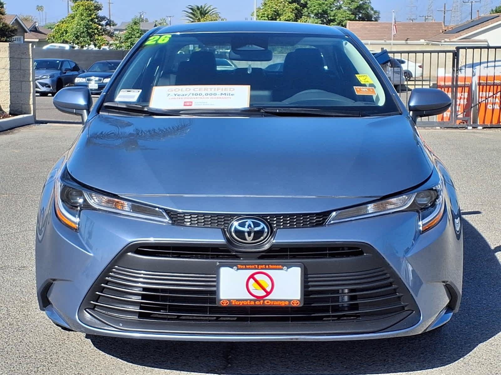 Certified 2026 Toyota Corolla LE FWD image 2