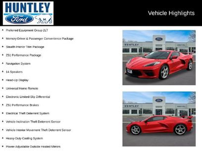 Used 2023 Chevrolet Corvette Stingray Preferred Cpe w/ Z51 Performance Package