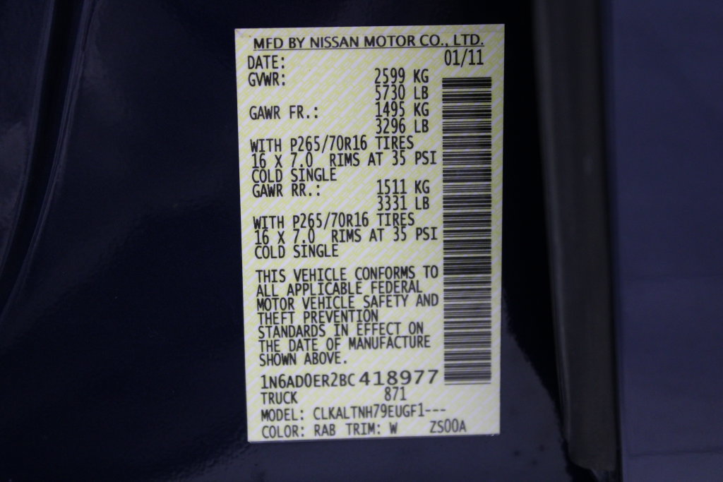 Used 2011 Nissan Frontier SV w/ SV Premium Utility Pkg RWD image 37