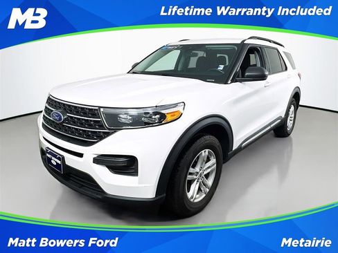 Certified 2023 Ford Explorer XLT w/ Class IV Trailer Tow Package AWD/4WD image 1