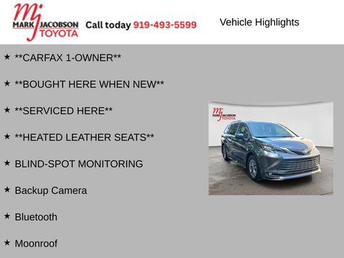 Used 2025 Toyota Sienna XLE FWD image 6
