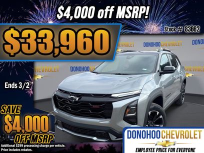 New 2026 Chevrolet Equinox RS w/ LPO, Floor Liner Package