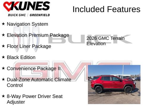 New 2026 GMC Terrain Elevation w/ Elevation Premium Package image 3