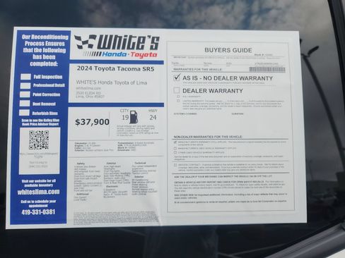 Used 2024 Toyota Tacoma SR5 AWD/4WD image 13