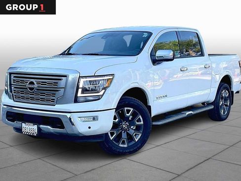 Used 2023 Nissan Titan Platinum Reserve w/ Off Road Protection Package image 1