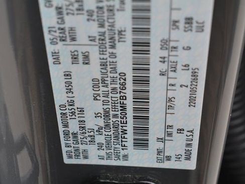 Certified 2021 Ford F150 XLT w/ Equipment Group 302A High AWD/4WD image 28