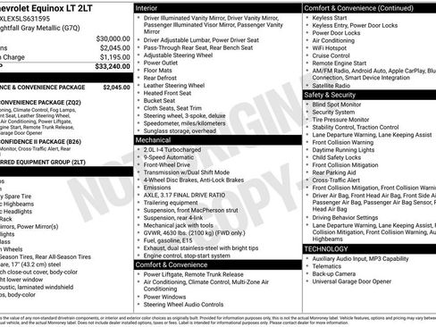 Used 2020 Chevrolet Equinox LT FWD image 3