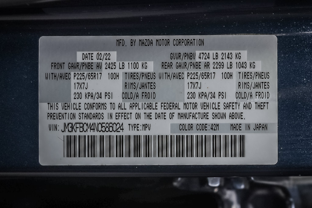 Used 2022 MAZDA CX-5 AWD 2.5 S image 30