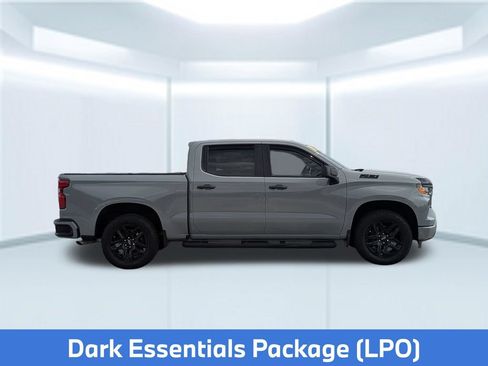 Used 2024 Chevrolet Silverado 1500 Custom w/ Turbomax Blackout Package AWD/4WD image 8