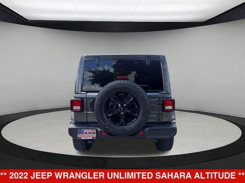 Used 2022 Jeep Wrangler Unlimited Sahara AWD/4WD image 5