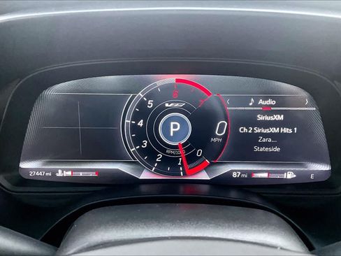 Used 2022 Cadillac CT4 V w/ Technology Package RWD image 24