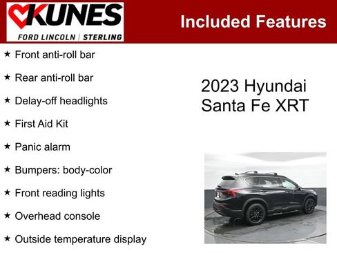 Used 2023 Hyundai Santa Fe XRT w/ Cargo Package AWD/4WD image 3