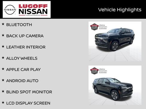 Used 2025 Chevrolet Tahoe LT RWD image 3