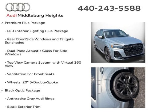New 2026 Audi Q7 2.0T Premium Plus AWD/4WD image 10