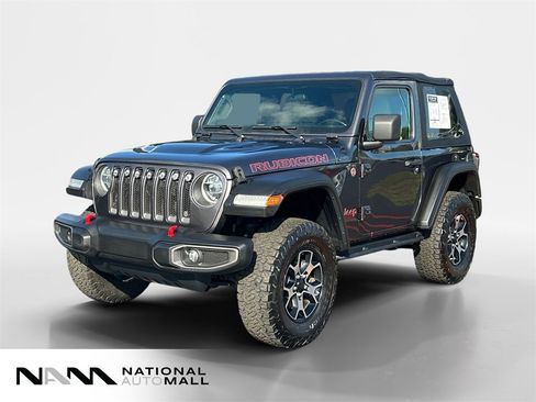 Used 2019 Jeep Wrangler Rubicon w/ LED Lighting Group image 1