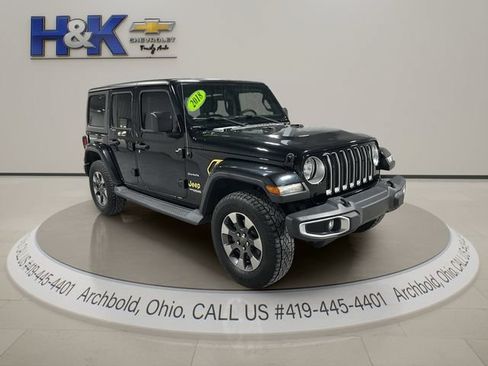 Used 2018 Jeep Wrangler Unlimited Sahara AWD/4WD image 1