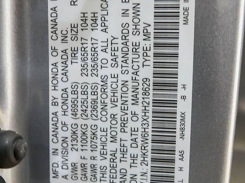 Used 2017 Honda CR-V LX image 34