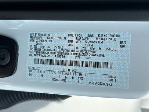 Certified 2024 Ford F150 XLT w/ Equipment Group 303A High AWD/4WD image 34