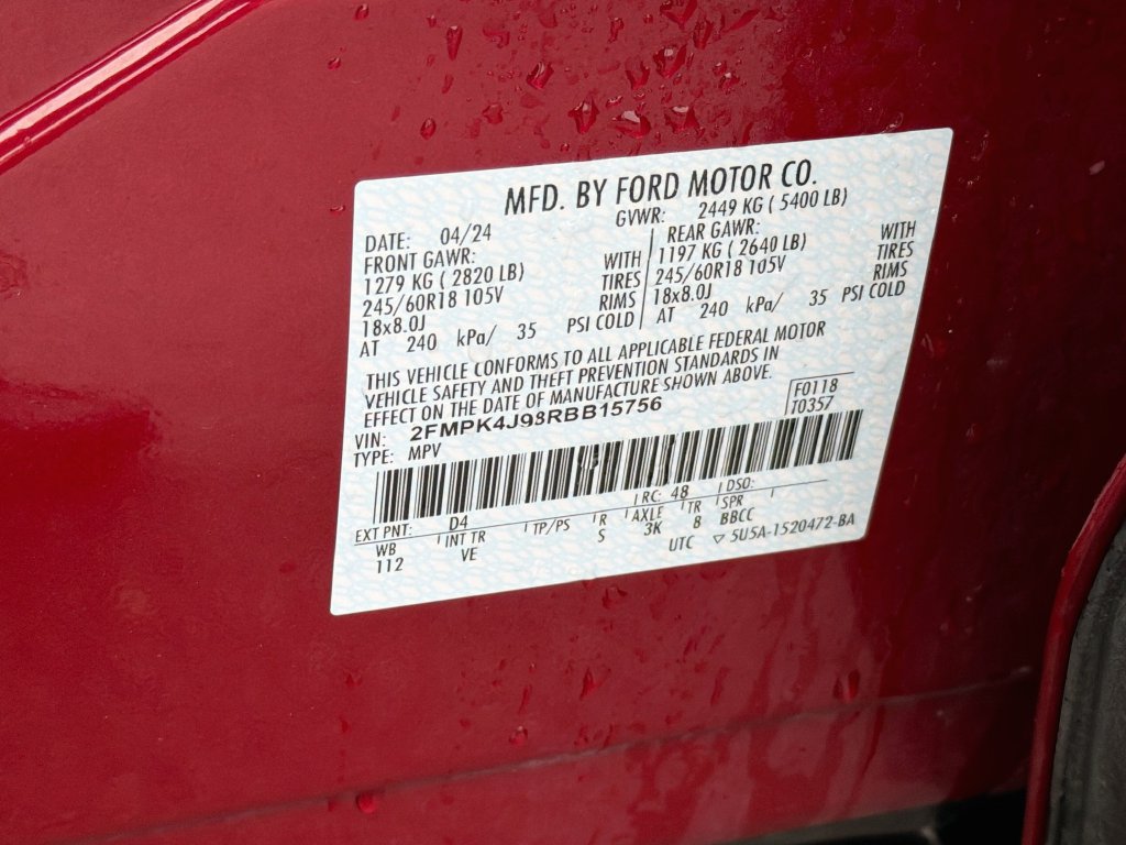 Used 2024 Ford Edge SEL w/ Convenience Package AWD/4WD image 33