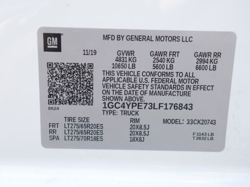 Certified 2020 Chevrolet Silverado 2500 LTZ w/ LTZ Premium Package AWD/4WD image 40