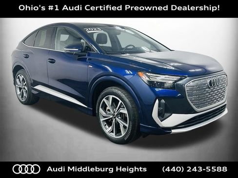 Certified 2023 Audi Q4 e-tron Prestige AWD/4WD image 1