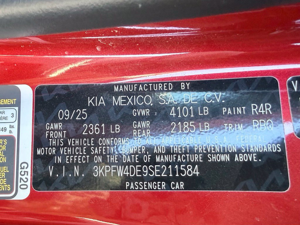 Used 2025 Kia K4 GT-Line w/ GT-Line Sunroof Package FWD image 32
