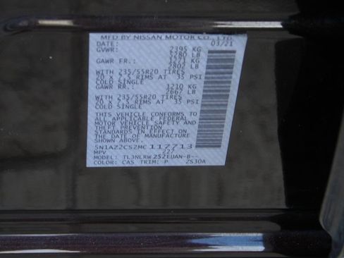 Certified 2021 Nissan Murano SL w/ SL Moonroof Package image 16