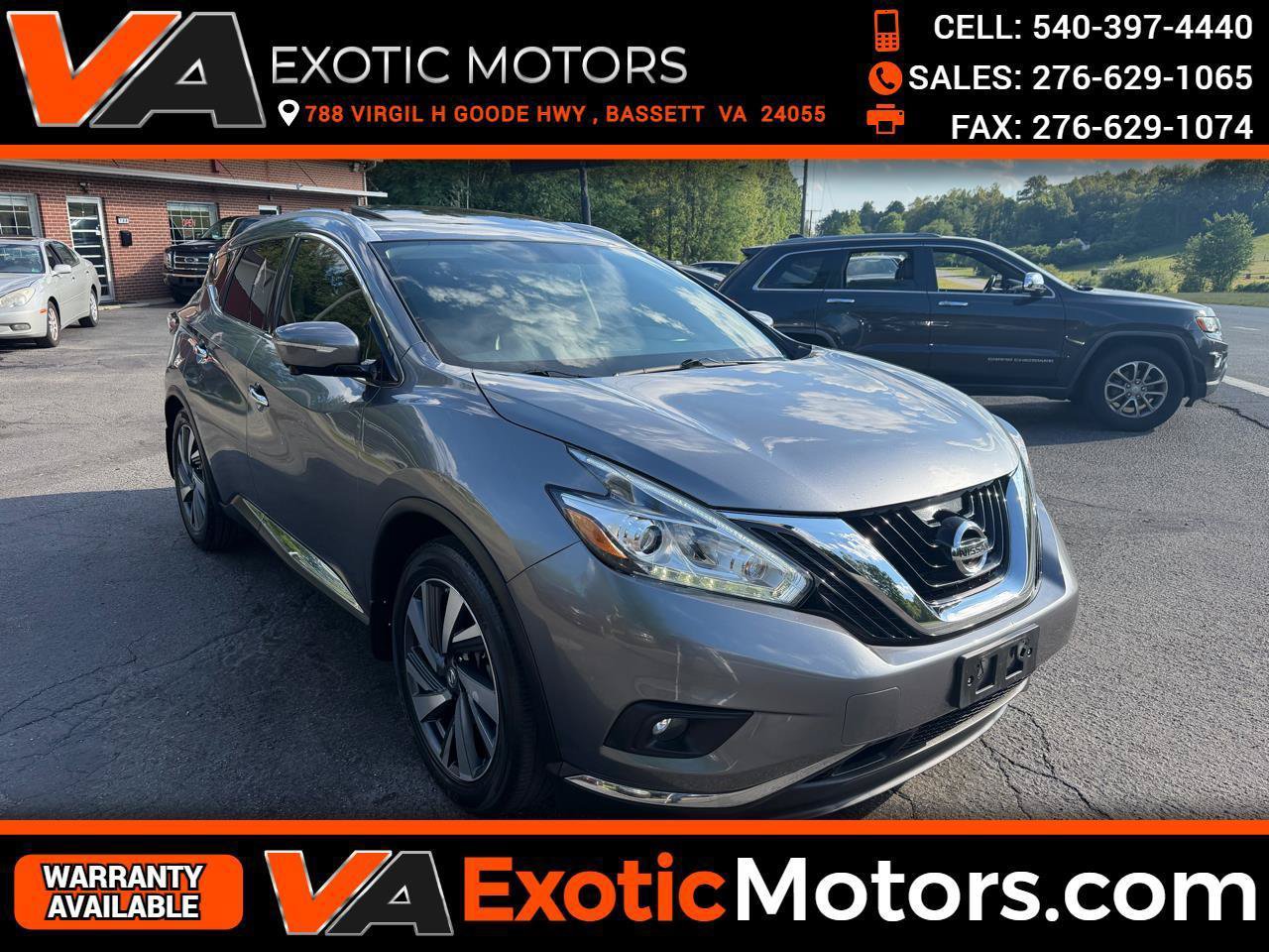 Used 2015 Nissan Murano Platinum w/ Platinum Technology Package AWD/4WD image 1