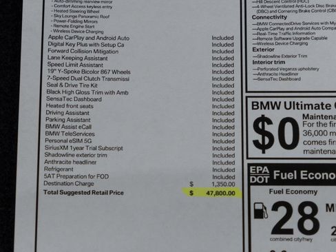 Used 2026 BMW X2 xDrive28i w/ Convenience Package AWD/4WD image 48